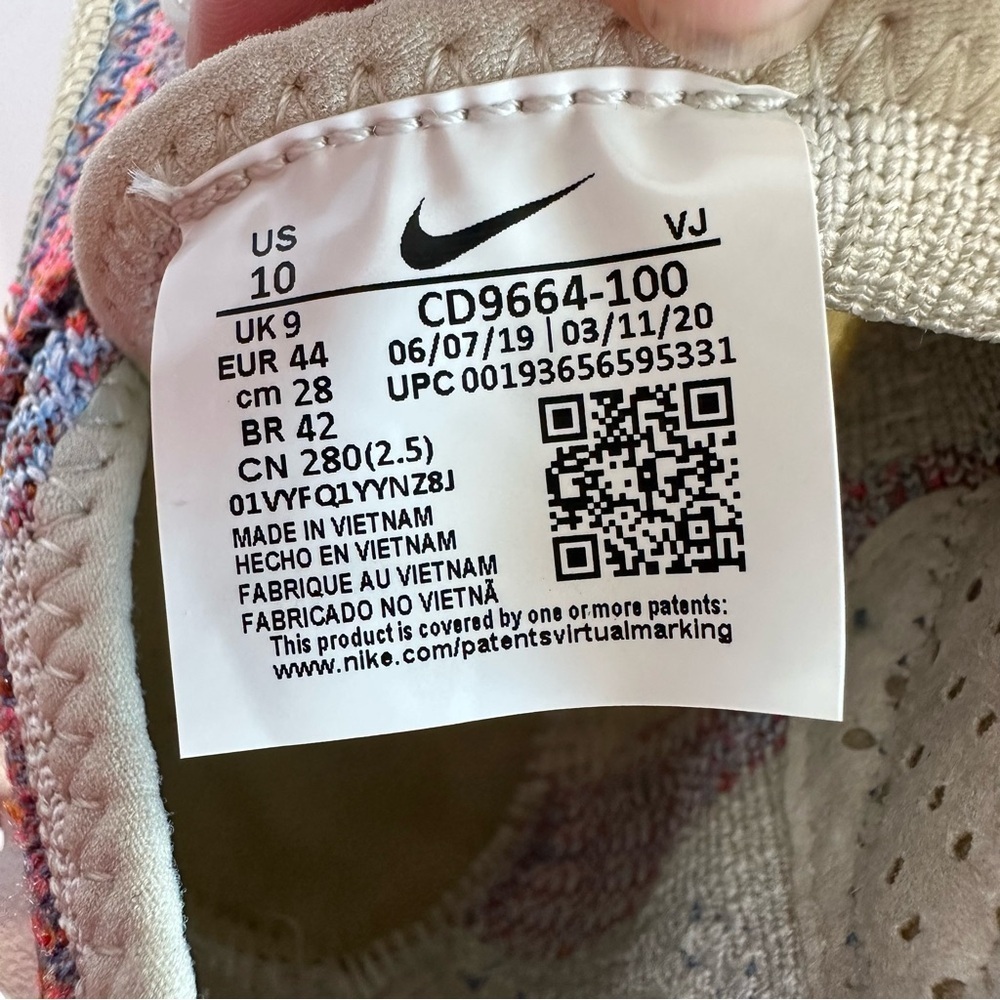Nike Lab Overreact Flyknit ISPA Summit White/Reflective mens sneakers - Picture 8 of 8